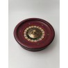 Très Belle Roulette Ancienne De Casino En Bois 30,5 CMS Jeux Jeu Ancien