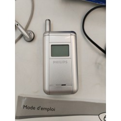 Introuvable Rare Philips 636 Téléphone Mobile Portable Collector GSM Tel Livret 