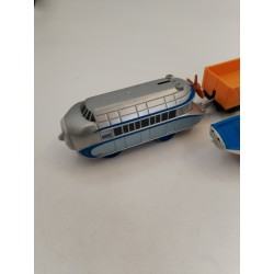 Thomas Friends Train Hugo Skiff Zeplin Motorized 2016 Gullane Mattel Trains