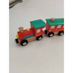 Lot Janod Circus Train N1 Bois Aimanté Jouet Circuit Thomas Hape Ikea