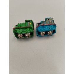 Mini Trains Lot De 2 Let's Go Thomas Train Gakken Gullane Jouet