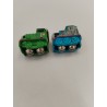 Mini Trains Lot De 2 Let's Go Thomas Train Gakken Gullane Jouet