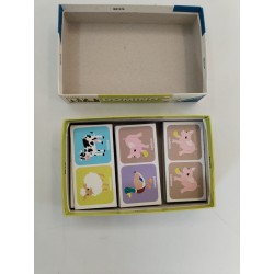 Domino La Ferme Ravensburger Images Animaux Cartes Jeux De Société Jeu Eveil