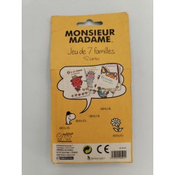 JEU DE 7 FAMILLES MONSIEUR MADAME SOUS BLISTER Jeux De Société France Cartes 