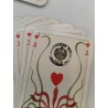 1979 Art Nouveau Bridge Canasta Altenburg Stralsunder Double Jeux De Cartes...