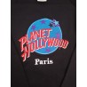 Planet Hollywood Paris Sweat XL Noir Vintage Excellent État