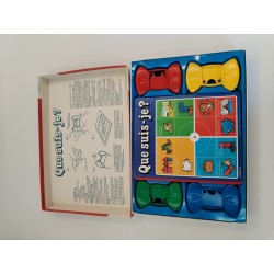 1983 Jeu de société vintage QUE SUIS JE ? MB JEUX COMPLET Ancien Jeu Année 80