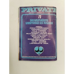 Private International Années 80 Milton Sex Magazine Book Livre Adulte Porno