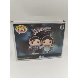 POP Movies SUPERMAN & LOIS FLYING 2 PACK DC figurines Warner Bros