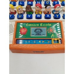 Genius École Vtech Ordinateur Classe Lettres Heures 4-7 Ans
