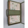 Coffret Valise Jeu De Mah-jong Os & Bambou État Neuf Mah Jong Jeux De Société 