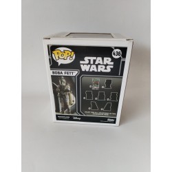 Pop ! Boba Fett 436 Star Wars Bounty Funko Deluxe Hunters Collection Bobble Head