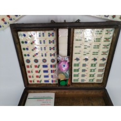 Coffret Valise Jeu De Mah Jong Chinese Game Of Fournies Winds Mah-jongg Mah Jong