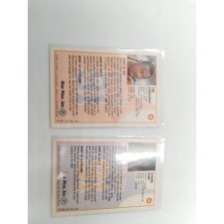 Lot 2 Cartes 1991 Star Pics Flashback NBA Basketball Cards Basket