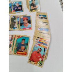 Gros Lot De Cartes 1987 Topps National League Leaders Cards Baseball