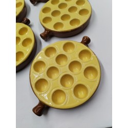 Lot 5 Poêlons La Bourguignonne Made In France Caquelons Escargots Émile Henry