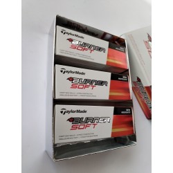 Coffret Taylor Made Burner Soft Neuve Société Générale Banque Balles De Golf...
