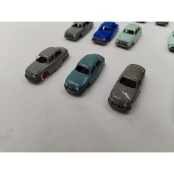 Lot De 13 Voitures H O Jouef Dyna Aronde Ds 19 Citroën Peugeot 403 203 Ariane 