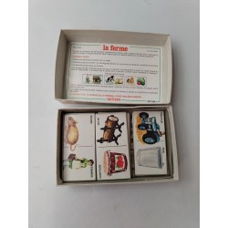 La Petite Ferme 1980 Domino D'association Jeux Nathan Jeu Vintage