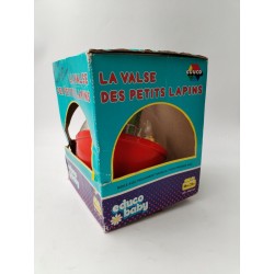 La Valse Des Petits Lapins Educo Baby Super jouet Boule Mouvement Musical...