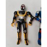 Lot De 2 Figurines 1995 1996 Bandai Masked Rider Super Gold Blue Kamen Saban