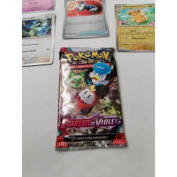 Booster Cartes Pokémon Écarlate Violet Motorizard 164/198 Pohmotte 075 Holo
