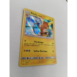 Raichu D'alola 30/30 2017 Carte Pokémon Full Art Holo Reverse Nintendo Pokemon