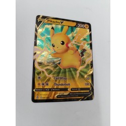 Pikachu V 086/264 2021 Gold Carte Pokémon Full Art Holo Reverse Nintendo Pokemon