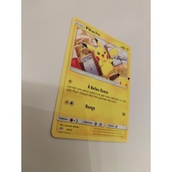 Pikachu 25/25 2021 Carte Pokémon Jcc No Holo Full Art Reverse Nintendo