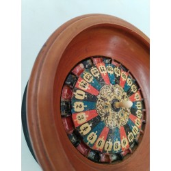 Ancienne Roulette Dite Secrètes Bois Tige Os Jeux Nouveaux Réunis