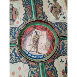 Jeu Du Nain Jaune Ancien Watilliaux Éditeur Jeux De Cartes 1890 Boite Bois