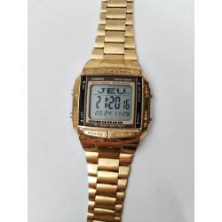 Casio Gold Illuminator 2515 DB 360 Stainless Steel Montre Chrono