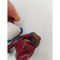Schtroumpfs 1981 Diplôme Figurine Peyo Schleich Smurfs Jouet Jeu Vintage
