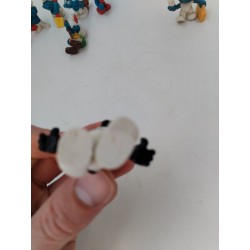 Schtroumpfs Noir Figurine Peyo Schleich Smurfs Jouet Jeu Vintage
