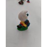 Schtroumpfs 1980 Rugby  Figurine Peyo Schleich Smurfs Jouet Jeu Vintage