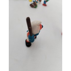Schtroumpfs Baseball Numéro 3 Figurine Peyo Schleich Smurfs Jouet Jeu Vintage