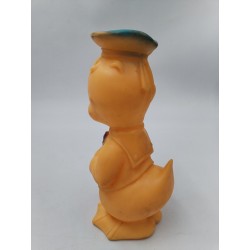 Rubbertoys Vintage Pouet Style Disney Donald Musicien Made In Italy Jouet...