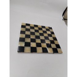 Plateau D'échec En Marbre Pierre Onyx Fait Main Échiquier Jeux Echec Mexico No 6