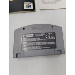 Super Mario 64 Nintendo Jeux Vidéo Rétro Jeu Livret Mode D'emploi