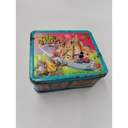 Walt Disney Magic Kingdom 1979 Aladdin Wonderful World Lunch Box Valise Boîte...
