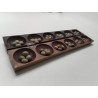 Awale Jeux Traditionnel Africain Bois Sculpté Wari Awele Jeu Fait Main Awalé 