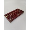 Boulier Bois Ancien Abacus Red Lion Lotus Flower Brand 13 Tiges Bambou 91 Perles