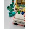 Children's Hospital Fisher Price 1976 Jouet Jeu Figurines Hôpital Enfants...