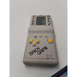 Ancienne console de jeu Électronique Brick game 2 in 1 HP 73 Tetris Rétro Jeux 
