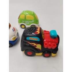 Lot De 4 Vtech Tut Tut Bolide Voitures Électroniques Figurines Jeu Jouet Animaux