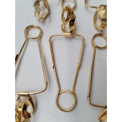 Lanvin Lot De 10 Pinces A Escargots Or Bté SGDG France Escargot