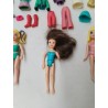 Lot Polly Pocket 1999 Mattel Boutique Polly's Poupée Accessoires Vêtements