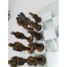Jeu D'échecs Chevalier Médiéval Plateau Verre Mysticalls Masterpiece Jeux Échec 