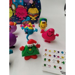 Lot 10 Figurines Et Boite Monsieur Madame Coffret Livre Rangement Jouet Jeu...