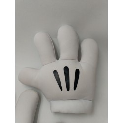 Lot De 2 Gants Paire De Gant Mains De Mickey Disney Disneyland Déguisement...
